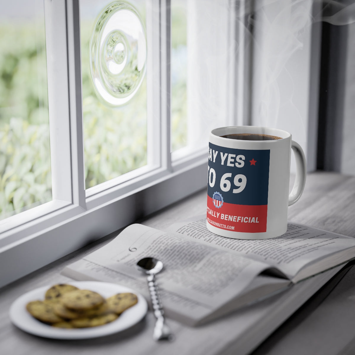 TM*M Say Yes to 69 Mug